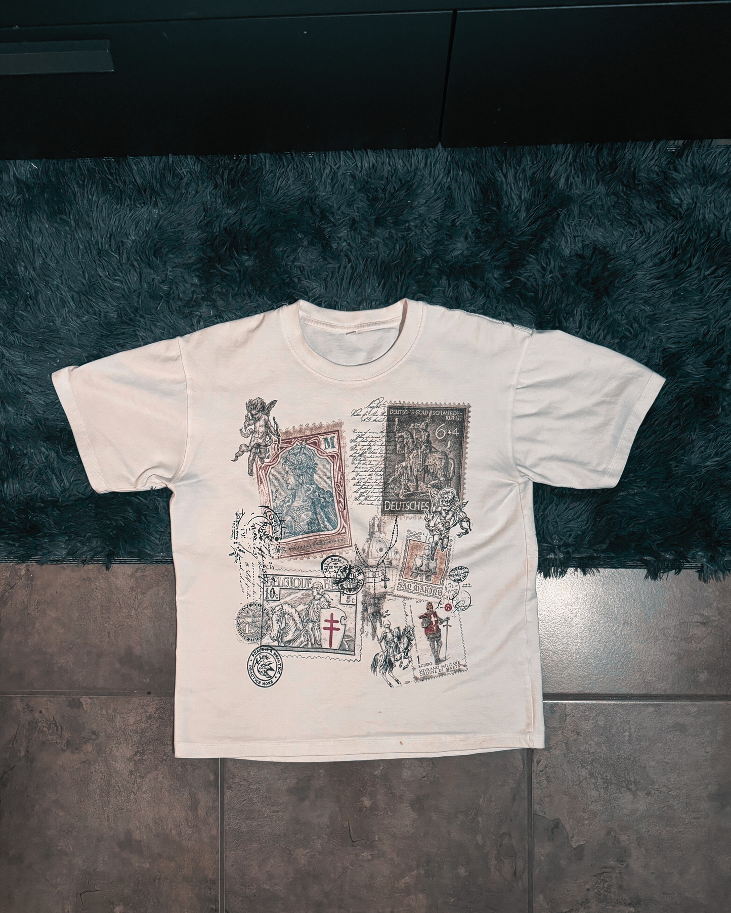 Victory Drop Shoulder T-Shirt - 250 GSM